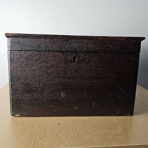 Antique Wooden Box,Wood Chest,Table Box,Primitive Chest